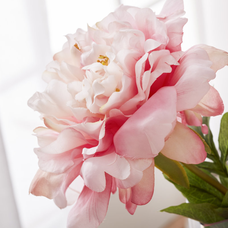 Creative Displays, Inc. Faux Pink Peony & Reviews Wayfair